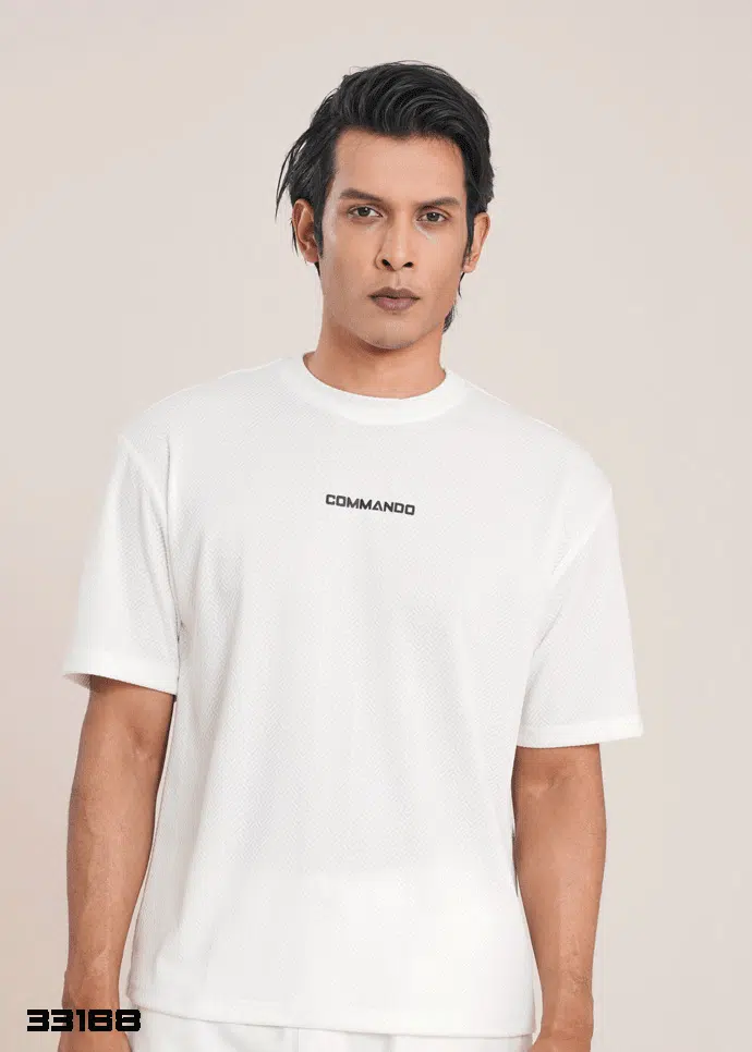 Minimal Grey Everyday Tee - Image 2